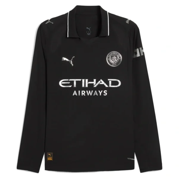 Camisa Manchester City 25/26 Away - Versão Jogador - Manga Longa