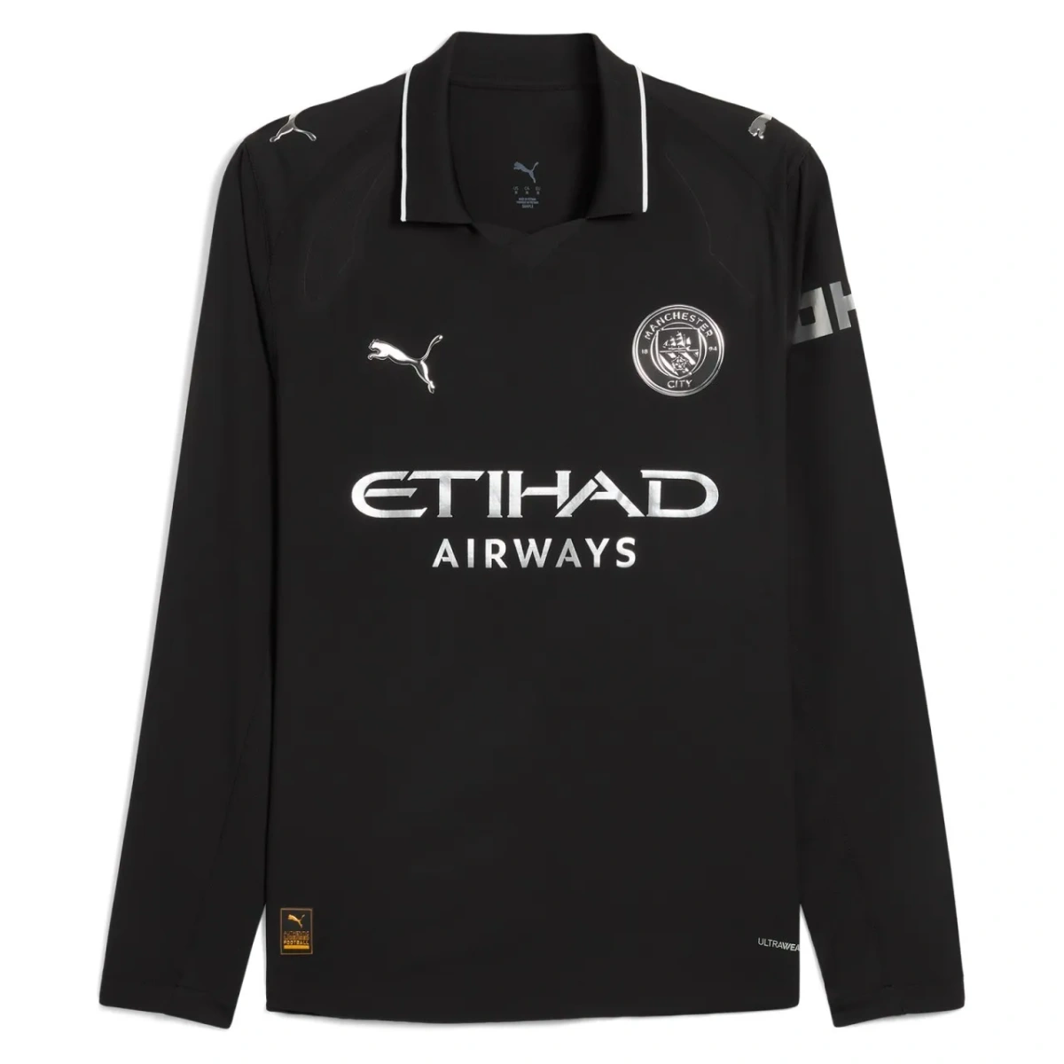 Camisa Manchester City 25/26 Away - Versão Jogador - Manga Longa