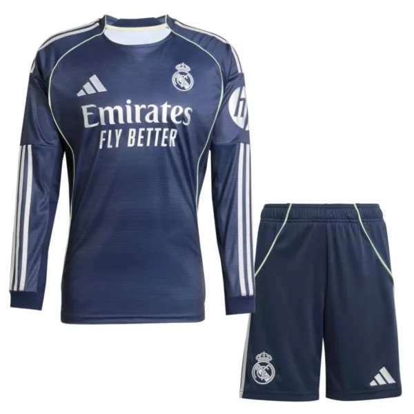 Camisa Real Madrid 25/26 Away - Manga Longa