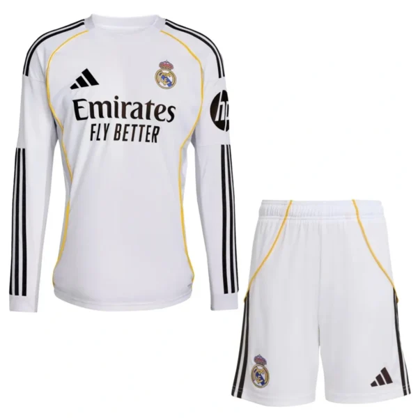 Camisa Real Madrid 25/26 Home - Manga Longa