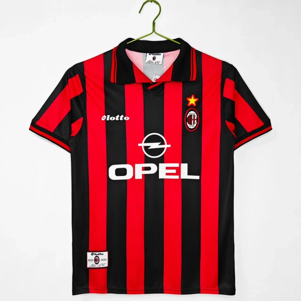 Camisa AC Milan 1997/98 - Retrô