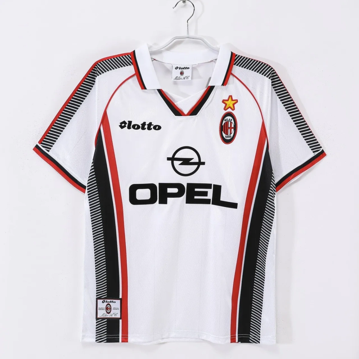 Camisa AC Milan 1997/98 - Retrô