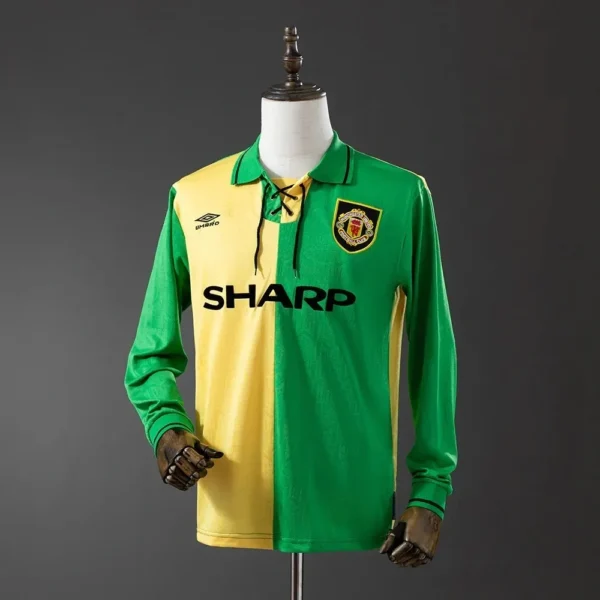 Camisa Manchester United 1992/94 Terceira - Retrô - Manga Longa