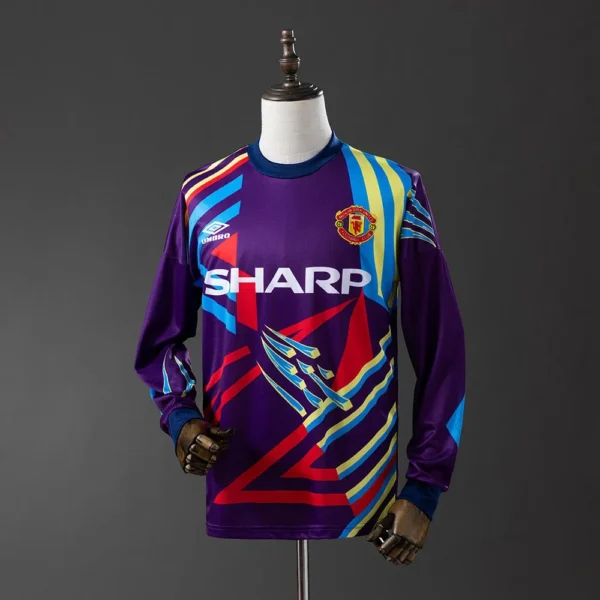 Camisa Manchester United 1992/93 - Retrô - Goleiro - Manga Longa