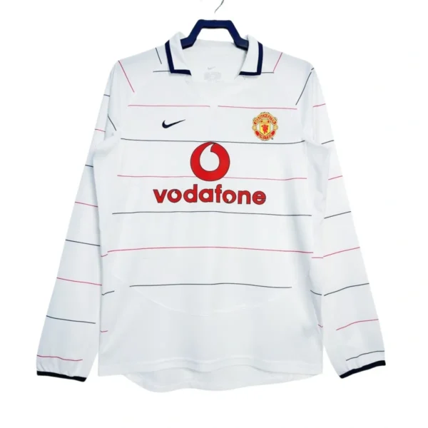 Camisa Manchester United 2003/05 Terceira - Retrô - Manga Longa