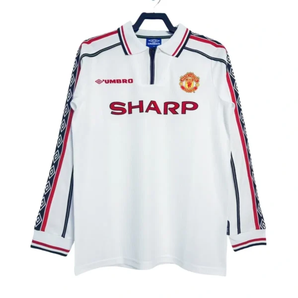 Camisa Manchester United 1998/99 Terceira - Retrô - Manga Longa