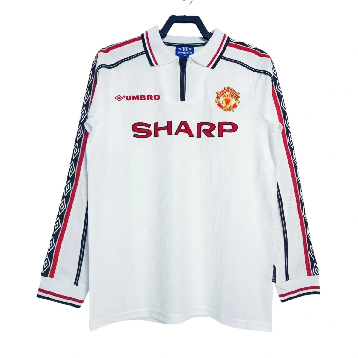 Camisa Manchester United 1998/99 Terceira - Retrô - Manga Longa