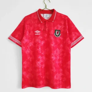 Camisa País de Gales 1990/92 - Retrô