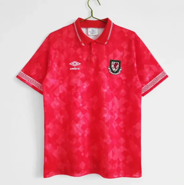 Camisa País de Gales 1990/92 - Retrô