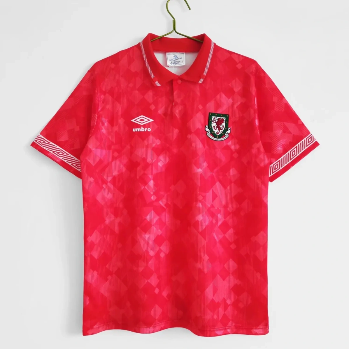 Camisa País de Gales 1990/92 - Retrô