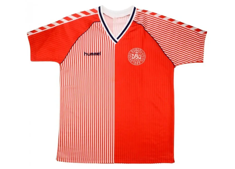 Camisa Dinamarca 1986 - Retrô