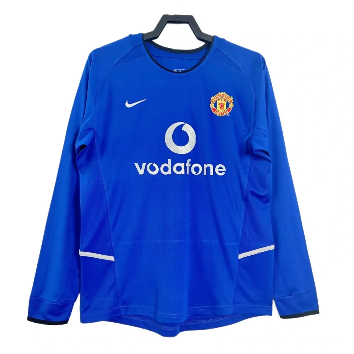 Camisa Manchester United 2002/03 Terceira - Retrô - Manga Longa