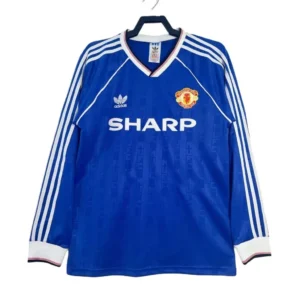 Camisa Manchester United 1988/90 Terceira - Retrô - Manga Longa