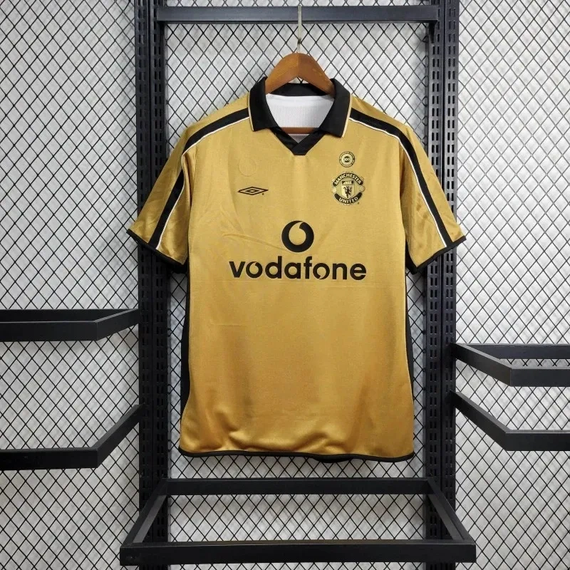 Camisa Manchester United 2001/02 Terceira - Retrô - Centenário