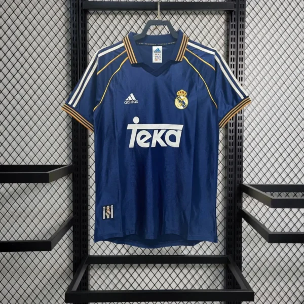 Camisa Real Madrid 1998/99 Terceira - Retrô
