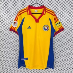 Camisa Romênia 2000/02 Home - Retrô