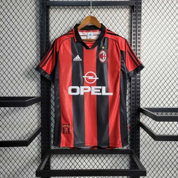 Camisa AC Milan 1998/99 - Retrô