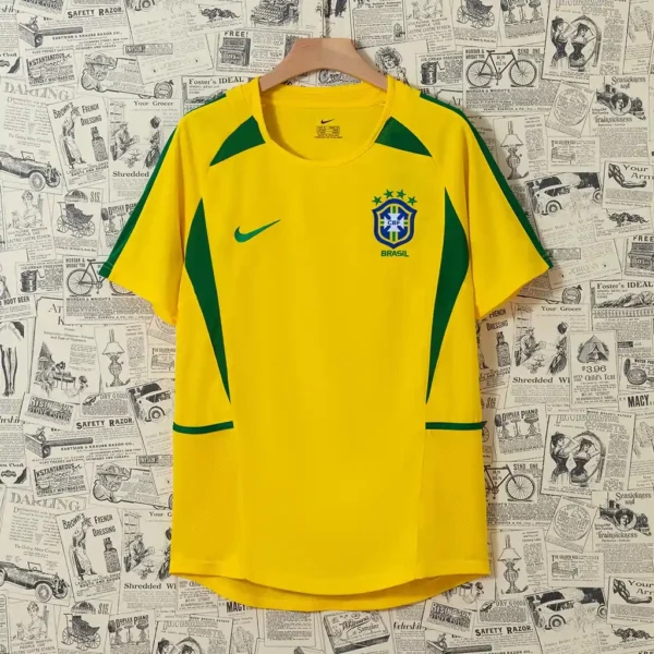 Camisa Brasil 2002 - Retrô