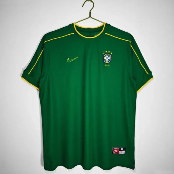 Camisa Brasil 1998 - Retrô