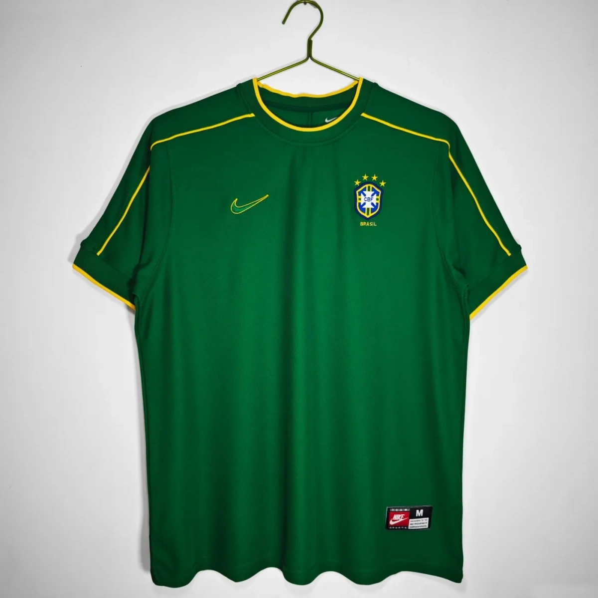 Camisa Brasil 1998 - Retrô
