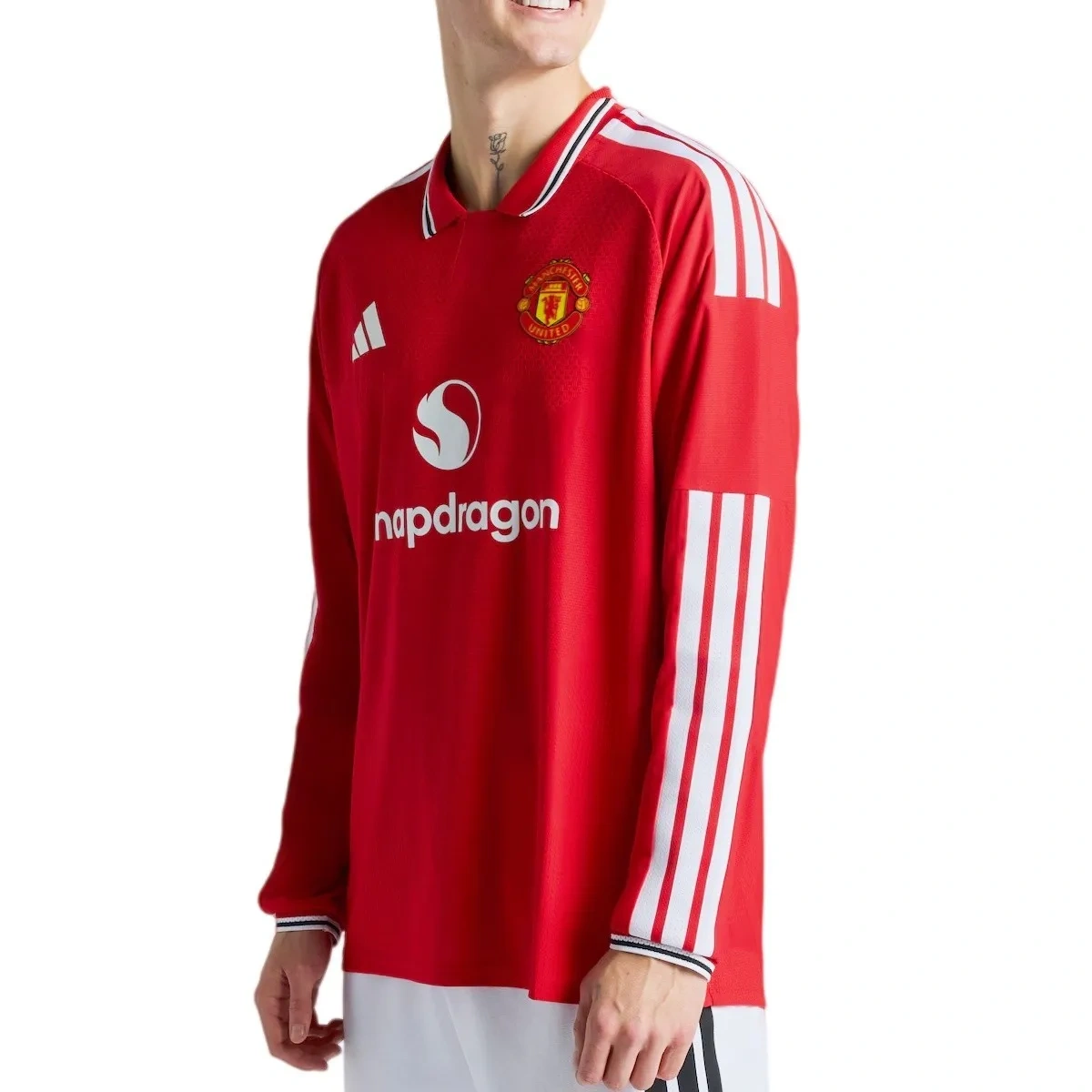 Camisa Manchester United 26/27 Home - Versão Jogador - Manga Longa