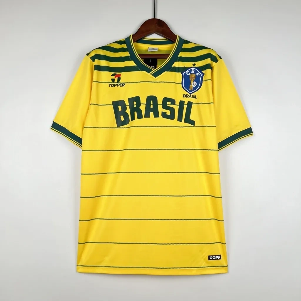 Camisa Brasil 1984 - Retrô