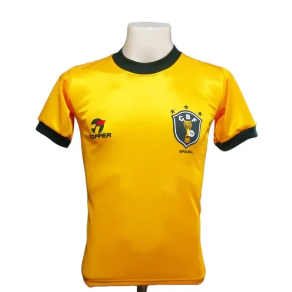 Camisa Brasil 1982/85 - Retrô