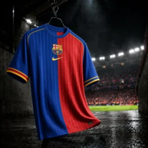 Camisa Barcelona 2026/27 - Retrô - Slim Fit Athletic Style