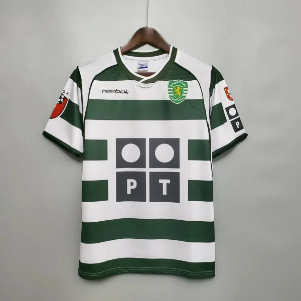 Camisa Sporting CP 2002/03 Home - Retrô
