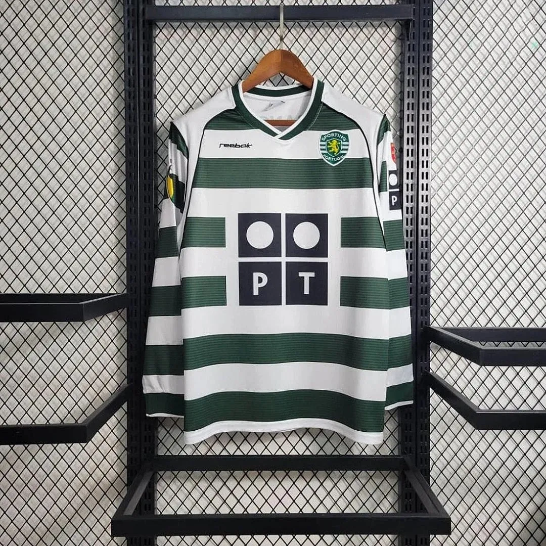 Camisa Sporting CP 2002/03 Home - Retrô