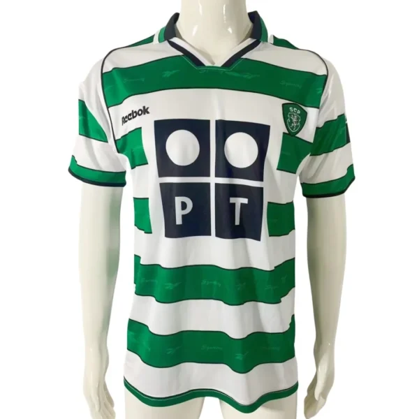 Camisa Sporting CP 2001/02 Home - Retrô