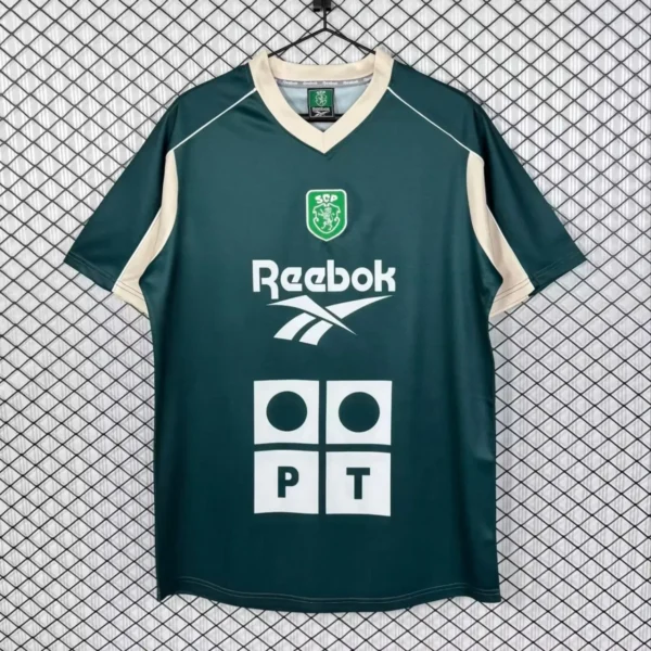 Camisa Pré-Jogo Sporting CP 2000/01 - Retrô