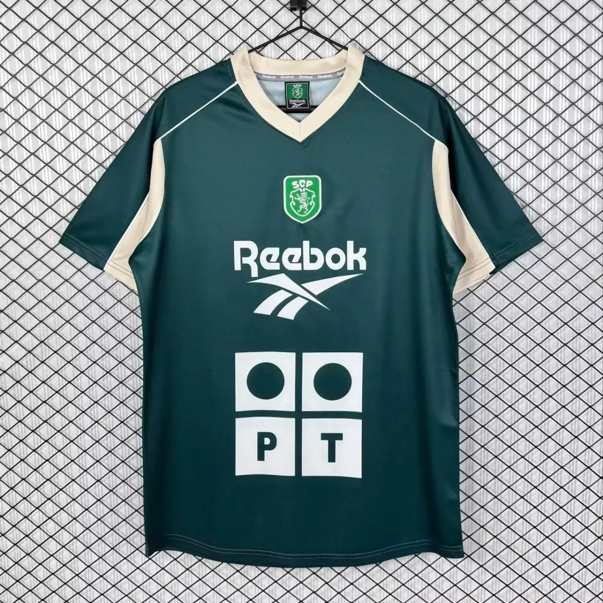 Camisa Pré-Jogo Sporting CP 2000/01 - Retrô
