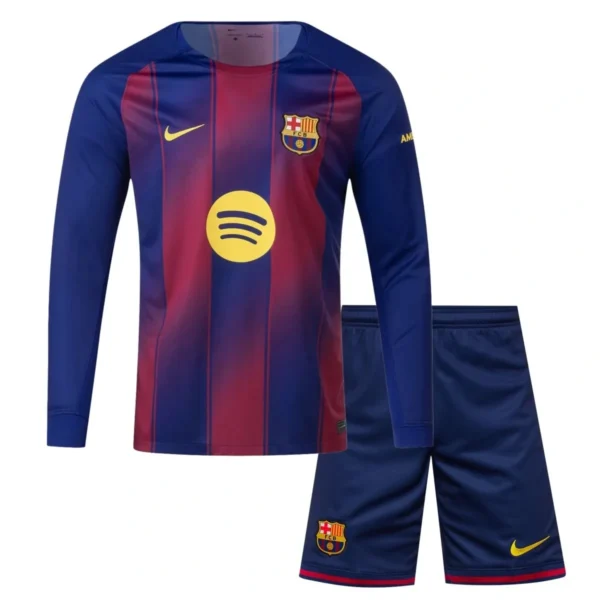 Camisa Barcelona 25/26 Home - Manga Longa