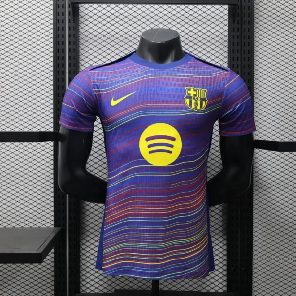 Camisa Pré-Jogo Barcelona 25/26 - Versão Jogador