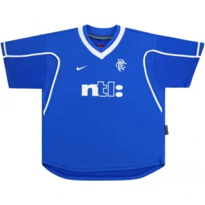 Camisa Rangers 1999/01 Home - Retrô