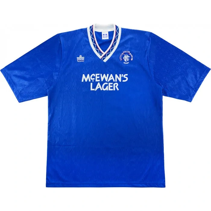 Camisa Rangers 1990/92 Home - Retrô