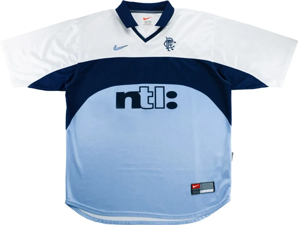 Camisa Rangers 1999/00 Away - Retrô