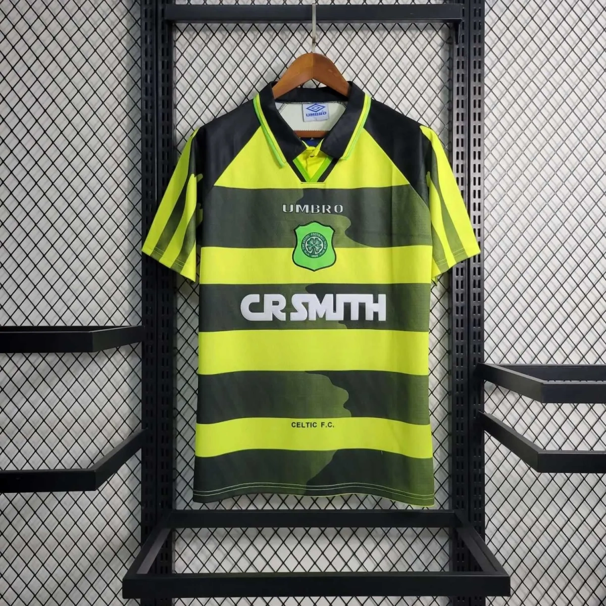 Camisa Celtic 1996/97 Away - Retrô