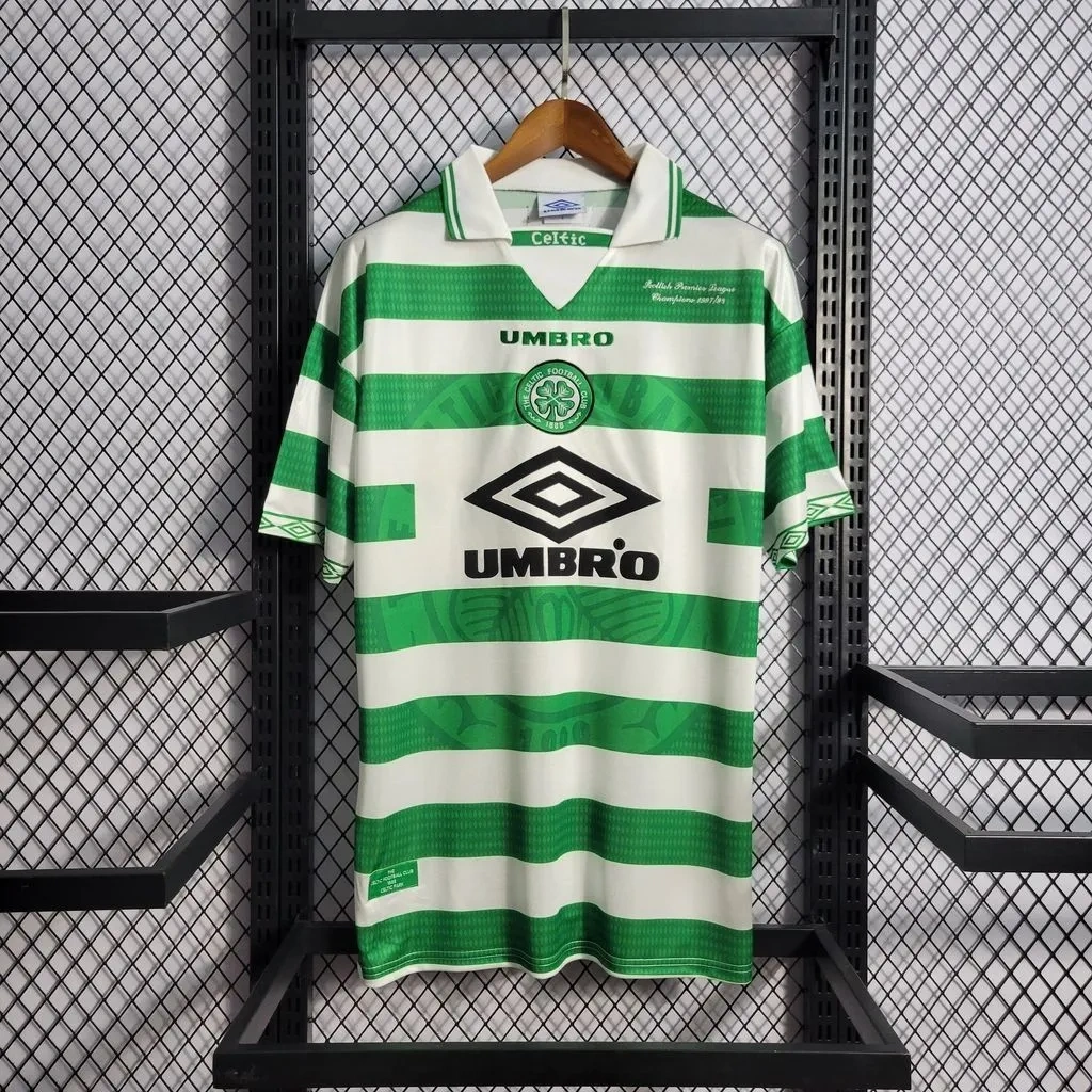 Camisa Celtic 1997/99 Home - Retrô