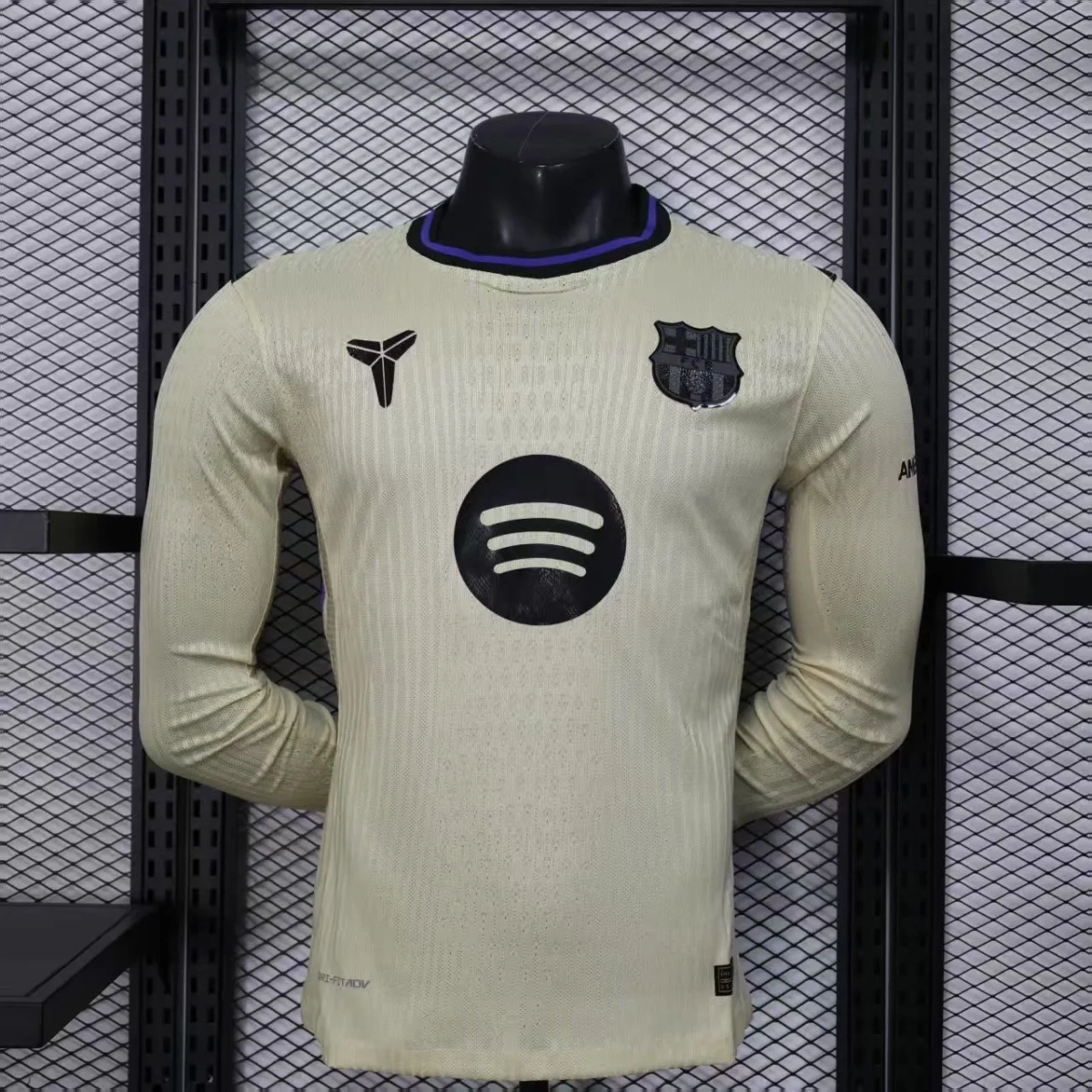 Camisa Barcelona 25/26 Away - Versão Jogador - Manga Longa