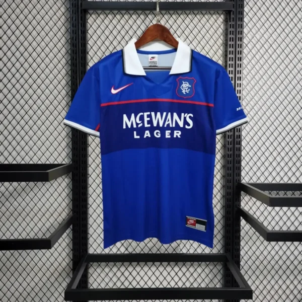 Camisa Rangers 1997/99 Home - Retrô