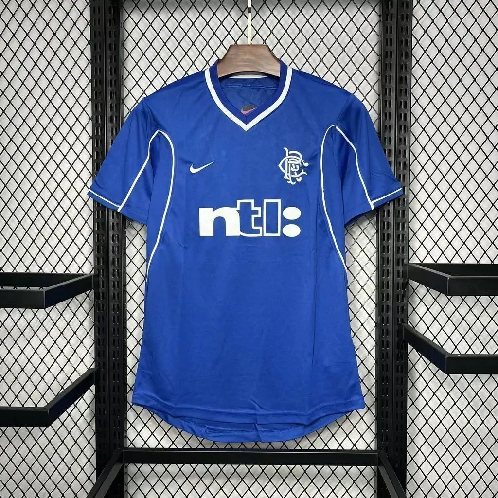 Camisa Rangers 1999/01 Home - Retrô