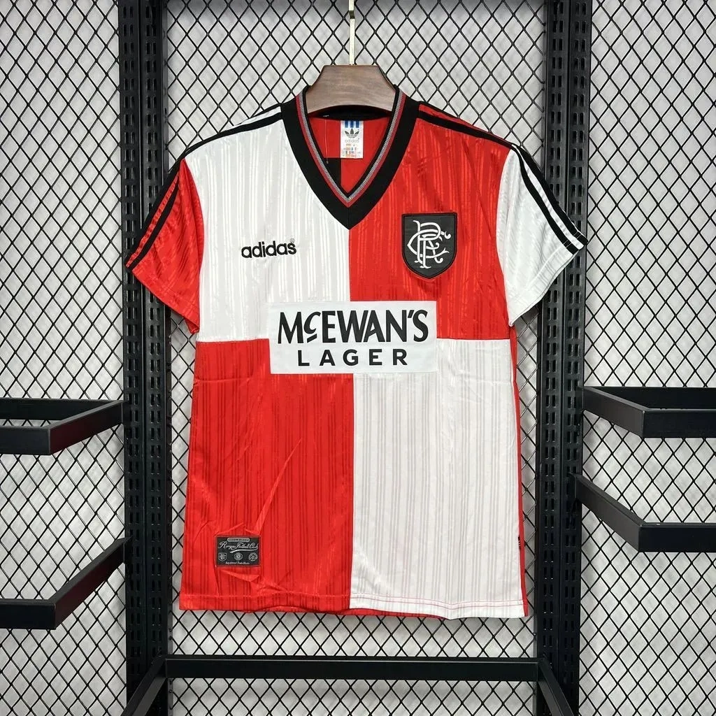 Camisa Rangers 1995/96 Away - Retrô