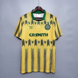 Camisa Celtic 1989/91 Away - Retrô