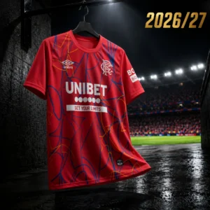 Camisa Rangers 2026/27 Away - Goleiro