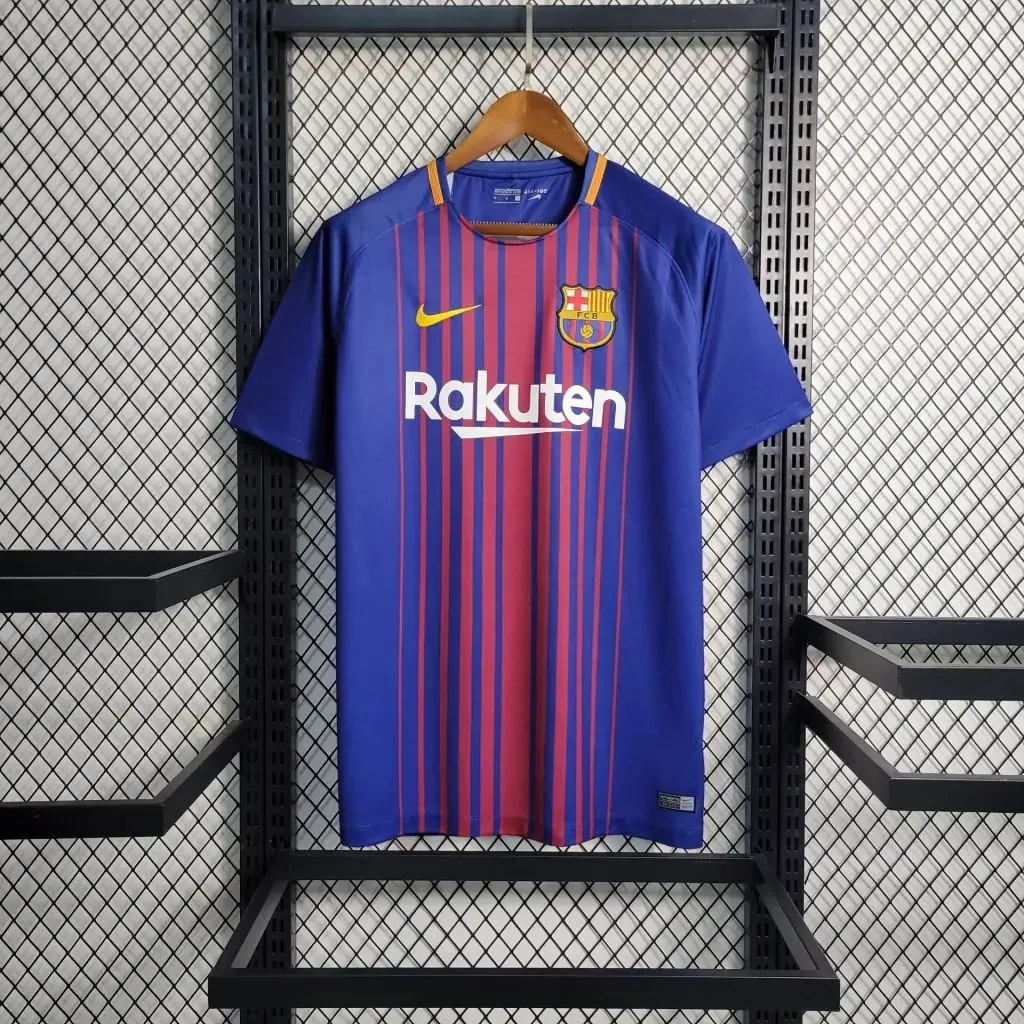 Camisa Barcelona 2017/18 Home - Retrô