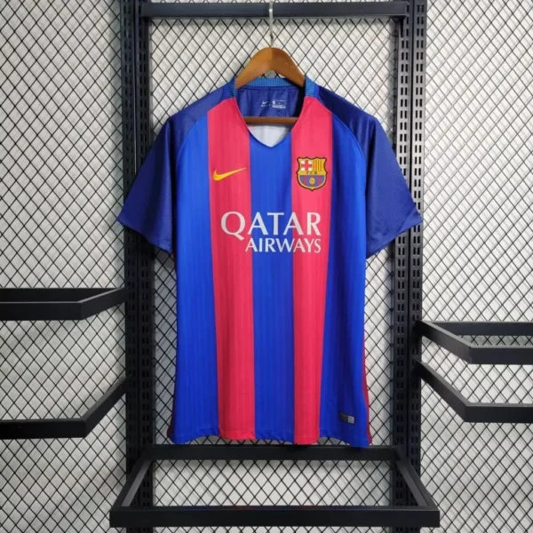 Camisa Barcelona 2016/17 Home - Retrô