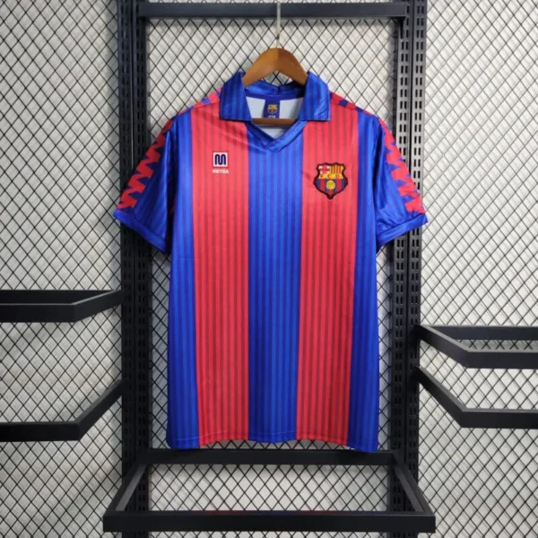 Camisa Barcelona 1991/92 Home - Retrô