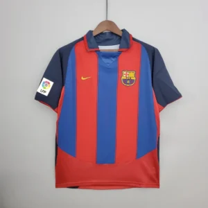 Camisa Barcelona 2003/04 Home - Retrô
